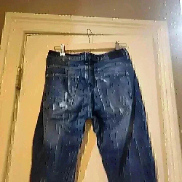 36. Distressed boyfriend jeans by G star size 25 medium wash - Picture 6 of 8